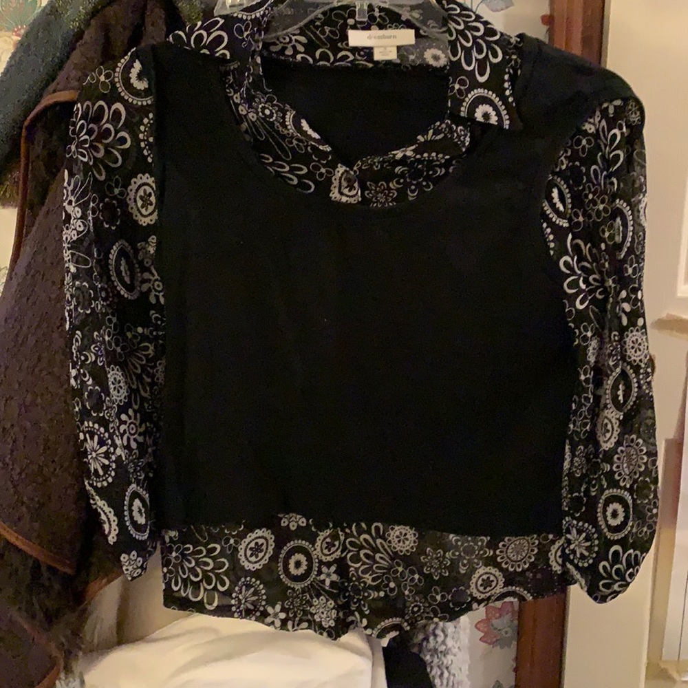 Vest sweater blouse